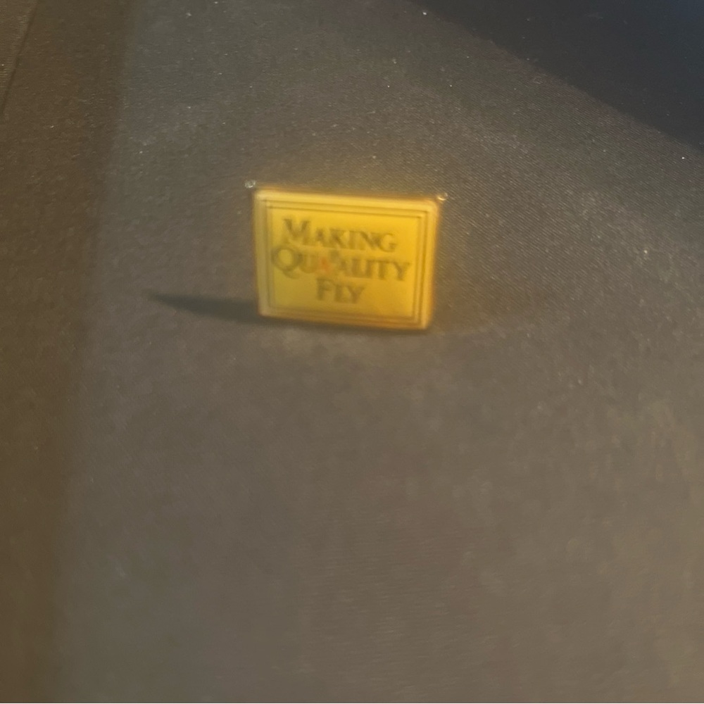 American Airlines Pin Making Quality Fly